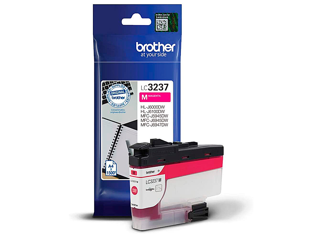 INK-JET BROTHER LC3237 HL-J6000DW / HL-J6100DW / MFC-J5945DW / MFC-J6945DW / MFC-J6947DW 1500 PAG MAGENTA