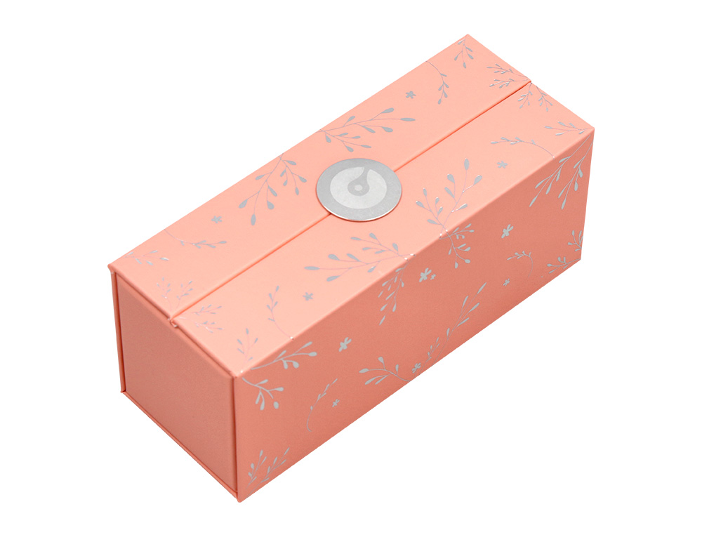 BOLIGRAFO BELIUS BELLA ALUMINIO COLOR ROSA DISEÑO PLATEADO RELIEVE TINTA AZUL CAJA DE DISEÑO