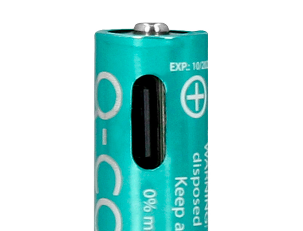 PILA Q-CONNECT AAA RECARGABLE POR USB-C BLISTER DE 4 UNIDADES