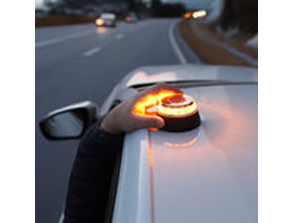 LUZ DE EMERGENCIA V16 BALIZA GEOLOCALIZADA KERSHAW HOMOLOGADA DGT COLOR NEGRO