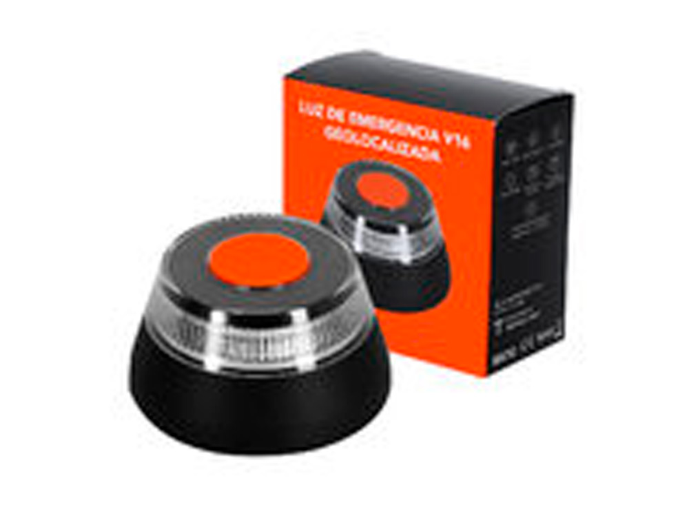 LUZ DE EMERGENCIA V16 BALIZA GEOLOCALIZADA KERSHAW HOMOLOGADA DGT COLOR NEGRO