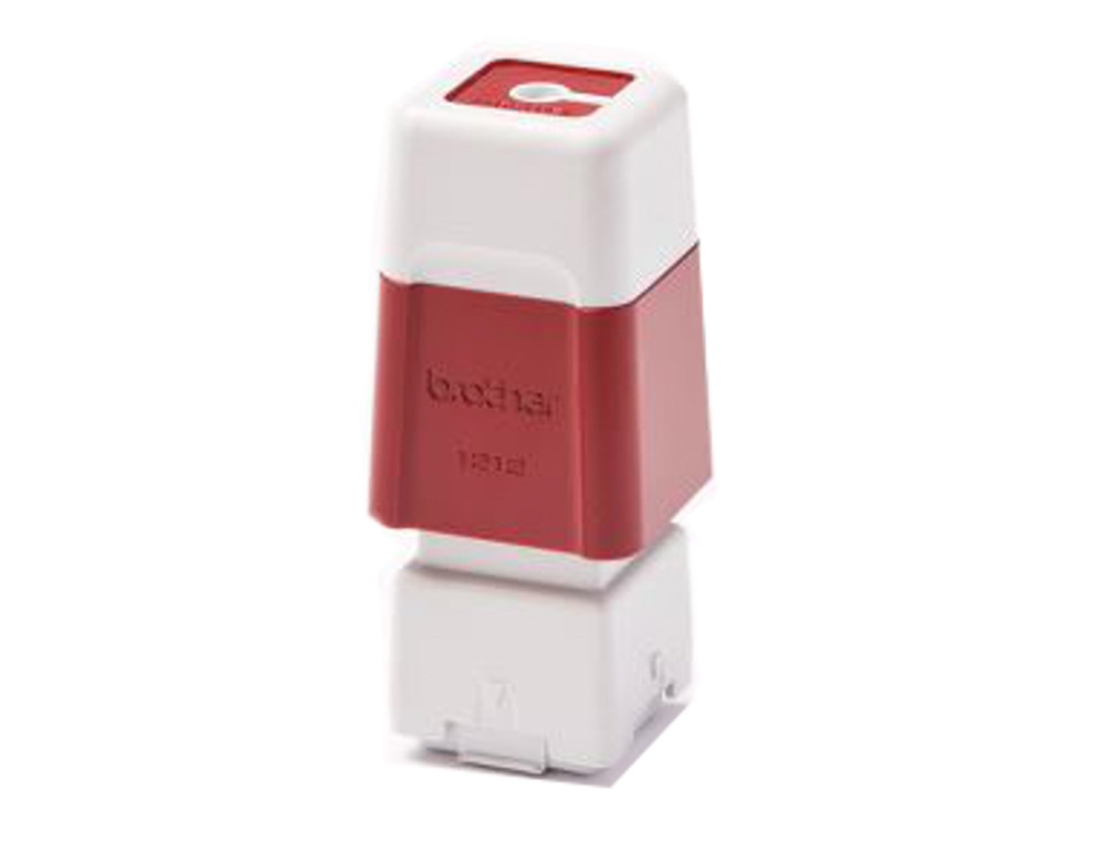 SELLO AUTOMATICO BROTHER 12 MM X 12 MM ROJO