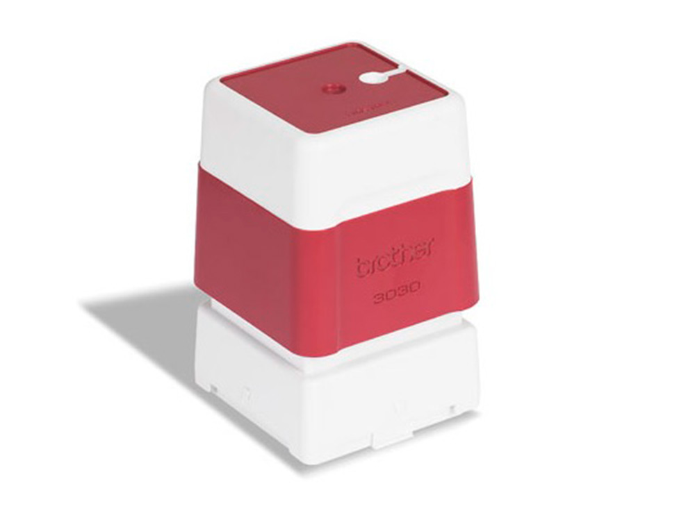 SELLO AUTOMATICO BROTHER 12 MM X 12 MM ROJO